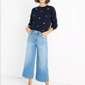 Madewell Wide-Leg Crop Jeans